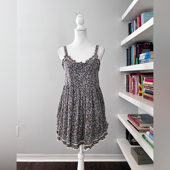 Spell & The Gypsy Poppy Strappy oversized Mini Dress size XS - Picture 3 of 16